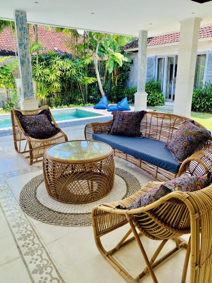 Villa Biru - 500M Batubelig Beach Canggu Kültér fotó